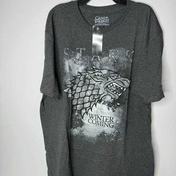 HBO Game of Thrones Stark Winter is Coming Adult T-shirt Size XL - Picture 2 of 4